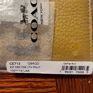 Coach card wallet Snoopy